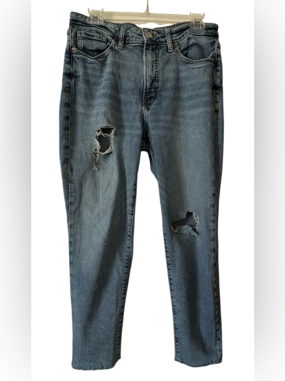 Old Navy Women’s Distressed O.G. Straight Jeans